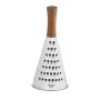 Grater Andrea House CC68027 Stainless steel Acacia Ø 10,5 x 24 cm by Andrea House, Spiralizers, Manual Graters & Slicers - Re...