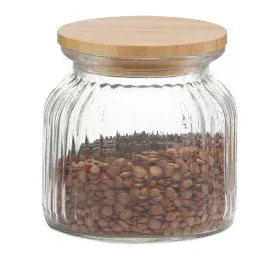 Tin Andrea House MS72136 Glass Bamboo Kitchen 600 ml by Andrea House, Food storage - Ref: S7920524, Price: 10,14 €, Discount: %