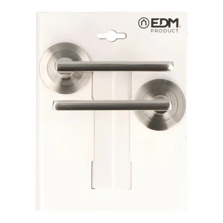 Manilla con roseta EDM 606 Aluminio Ø 50 mm de EDM, Juegos de manilla - Ref: S7920545, Precio: 15,62 €, Descuento: %