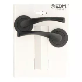 Handle with rosette EDM 707 Aluminium Ø 50 mm by EDM, Handle Sets - Ref: S7920548, Price: 17,92 €, Discount: %