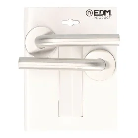 Poignée avec rosace EDM 575 Acier inoxydable Ø 53 mm de EDM, Sets de poignées et serrures - Réf : S7920549, Prix : 18,44 €, R...