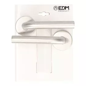 Pega com roseta EDM 575 Aço inoxidável Ø 53 mm de EDM, Conjuntos de manípulos - Ref: S7920549, Preço: 18,44 €, Desconto: %