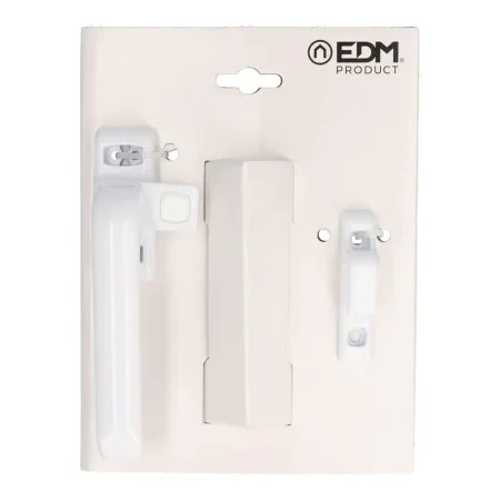 Manivela EDM 6801 Fecho de pressão Branco Alumínio Esquerda de EDM, Ferrolhos para janelas - Ref: S7920557, Preço: 11,31 €, D...