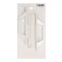 Asas EDM 6804 Reta Branco Alumínio 2 Unidades 200 x 25 mm de EDM, Puxadores - Ref: S7920560, Preço: 17,58 €, Desconto: %