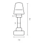 Béquille à poignée EDM 10098 Avec déverrouillage Zamak 78 x 6 mm de EDM, Pièces de rechange pour serrures - Réf : S7920564, P...