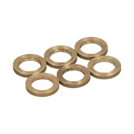 Washers EDM OV02 Oval Hinges Brass Ø 12 mm 12 x 8 x 1,5 mm by EDM, Lock Replacement Parts - Ref: S7920595, Price: 6,66 €, Dis...