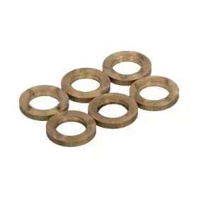 Washers EDM OV02 Oval Hinges Brass Ø 14 mm 14 x 9 x 2 mm by EDM, Lock Replacement Parts - Ref: S7920596, Price: 7,02 €, Disco...