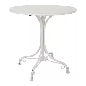 Table Alexandra House Living Blanc 80 x 78 x 80 cm de Alexandra House Living, Tables - Réf : D1630724, Prix : 111,38 €, Remis...