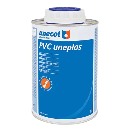 Adhésif pour tuyaux en PVC Unecol Uneplas A2040 Pinceau 1 L de Unecol, Colles fortes - Réf : S7920651, Prix : 21,73 €, Remise...