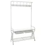 Meuble d'Entrée Alexandra House Living Blanc Fer 39 x 183 x 104 cm de Alexandra House Living, Tables - Réf : D1630725, Prix :...