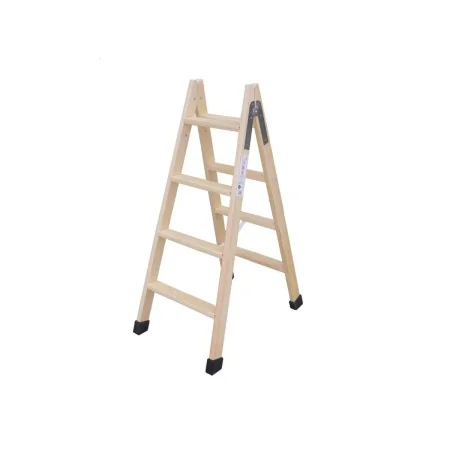 5-step folding ladder Plabell Wood 139 x 31/51 cm by Plabell, Folding Steps - Ref: S7920673, Price: 81,68 €, Discount: %