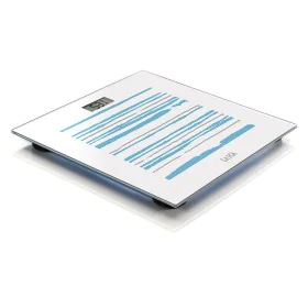 Digital Bathroom Scales LAICA PS1074 White Striped Multicolour Tempered Glass 150 kg by LAICA, Scales - Ref: S7920865, Price:...