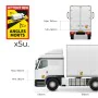 Adhésifs EDM Angles Morts Camion 3 Unités 17 x 25 cm de EDM, Sécurité et assistance en cas de panne - Réf : S7920915, Prix : ...