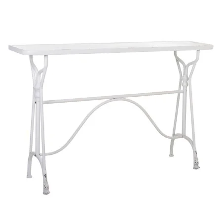 Hall Alexandra House Living White Iron 33 x 80 x 122 cm by Alexandra House Living, Tables - Ref: D1630727, Price: 113,76 €, D...