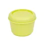 Food Preservation Container Milan Sunset Yellow Plastic Circular 250 ml Ø 10 x 7 cm by Milan, Food storage - Ref: S7920971, P...