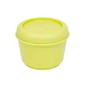 Recipiente Conservador de Alimentos Milan Sunset Amarillo Plástico Redondo 250 ml Ø 10 x 7 cm de Milan, Almacenamiento de ali...