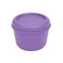 Contenitore per Conservare gli Alimenti Milan Sunset Violetta Plastica Rotondo 250 ml Ø 10 x 7 cm di Milan, Conservazione di ...