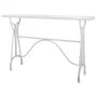 Hall Alexandra House Living White Iron 33 x 80 x 122 cm by Alexandra House Living, Tables - Ref: D1630727, Price: 113,76 €, D...