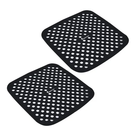 Tapete para o forno Masterpro bgmp-7701 Preto Silicone 19 x 19 cm (2 Unidades) de Masterpro, Taperes para cozinhar - Ref: S79...