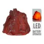 Figura Decorativa Leve LED Pedra vulcânica 12 x 11 cm de BigBuy Home, Adornos - Ref: S7921394, Preço: 10,35 €, Desconto: %