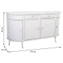 Buffet Alexandra House Living Blanc Fer 40 x 80 x 150 cm de Alexandra House Living, Buffets, crédences et vaisseliers - Réf :...