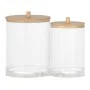 Set di 2 Barattoli Andrea House ba72112 Acrilico ø 15 x 12 cm di Andrea House, Supporti e distributori - Rif: S7921455, Prezz...