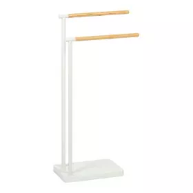 Toallero de Pie Andrea House ba72128 Blanco Metal 30 x 20 x 78 cm de Andrea House, Toalleros - Ref: S7921459, Precio: 40,70 €...