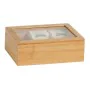 Caja para Infusiones Andrea House cc73015 Bambú 21 x 16 x 7,5 cm de Andrea House, Almacenamiento para té y café - Ref: S79214...