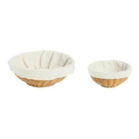 Basket set Andrea House ms73144 synthetic rattan Ø 29 x 9 cm 2 Pieces by Andrea House, Storage boxes and chests - Ref: S79214...