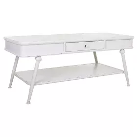 Table Basse Alexandra House Living Blanc Fer 60 x 53 x 120 cm de Alexandra House Living, Tables - Réf : D1630734, Prix : 215,...