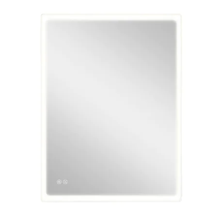 Miroir mural EDM Rectangulaire Lumière LED 20 W de EDM, Rétroviseurs - Réf : S7921621, Prix : 159,22 €, Remise : %