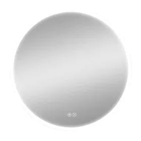 Miroir mural EDM Rond Lumière LED 20 W Ø 60 cm de EDM, Rétroviseurs - Réf : S7921622, Prix : 159,22 €, Remise : %