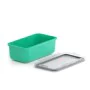 Food Preservation Container Valira 6090/97 Hermetic Turquoise Thermoplastic PBT Rectangular 750 ml by Valira, Food storage - ...