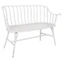 Bench Alexandra House Living White Iron 53 x 86 x 128 cm by Alexandra House Living, Benches - Ref: D1630739, Price: 230,63 €,...