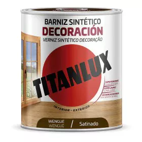 Synthetischer Lack Titanlux m11100734 Dekoration Satin Wengue 750 ml von Titanlux, Lacke - Ref: S7921779, Preis: 24,70 €, Rab...