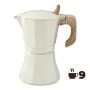 Cafeteira Italiana Oroley Petra 9 Copos Creme Alumínio de Oroley, Cafeteiras italianas - Ref: S7921790, Preço: 42,28 €, Desco...