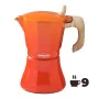 Italienische Kaffeemaschine Oroley Petra 9 Tassen Orange Aluminium von Oroley, Espressokocher - Ref: S7921792, Preis: 42,28 €...