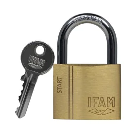 Cadeado com chave IFAM SR40 Latão Aço 1,31 x 3,98 x 3,19 cm de IFAM, Cadeados com chave - Ref: S7921860, Preço: 7,02 €, Desco...