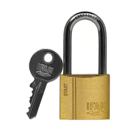 Key padlock IFAM SR30AL Length Brass Steel 1,24 x 3 x 2,65 cm by IFAM, Keyed Padlocks - Ref: S7921862, Price: 6,36 €, Discoun...