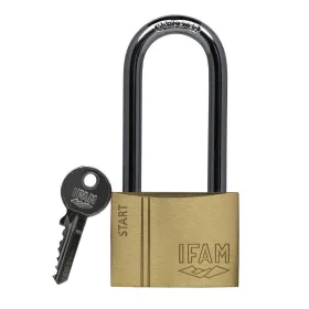 Key padlock IFAM SR40AL Length Brass Steel 1,31 x 3,99 x 3,19 cm by IFAM, Keyed Padlocks - Ref: S7921863, Price: 7,41 €, Disc...