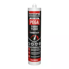 Adhesivo de montaje Soudal Turbotack 160280 290 ml de Soudal, Cola de montaje - Ref: S7922300, Precio: 8,85 €, Descuento: %