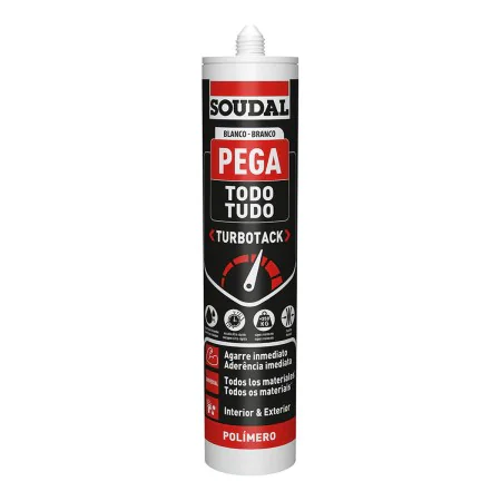 Adesivo de montagem Soudal Turbotack 160280 290 ml de Soudal, Cola de montagem - Ref: S7922300, Preço: 9,83 €, Desconto: %