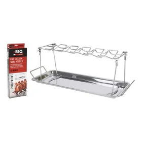 Rack for chicken wings BBQ Collection Stainless steel by BBQ Collection, Roasting Pans - Ref: S7922352, Price: 16,69 €, Disco...