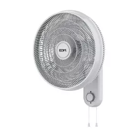 Ventilador de Pared EDM Blanco 50 W de EDM, Ventiladores de pared - Ref: S7922523, Precio: 41,50 €, Descuento: %