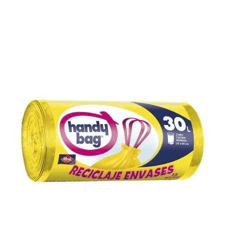 Rubbish Bags Albal 15 Units Yellow 30 L by Albal, Bin Liners - Ref: S7922533, Price: 4,15 €, Discount: %