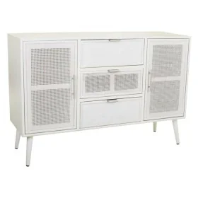 Sideboard Alexandra House Living White Silver Bamboo MDF Wood 40 x 81 x 120 cm by Alexandra House Living, Sideboards - Ref: D...