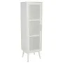 Armário Alexandra House Living Prateado white wedding Bambu Madeira MDF 37 x 139 x 40 cm de Alexandra House Living, Armários ...