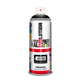 Peinture en spray Pintyplus Evolution RAL 9004 Signal Black 400 ml Mat de Pintyplus, Peintures à pulvériser - Réf : S7922748,...