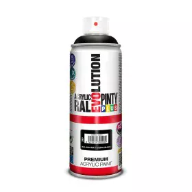 Peinture en spray Pintyplus Evolution RAL 9004 Signal Black 400 ml Mat de Pintyplus, Peintures à pulvériser - Réf : S7922748,...