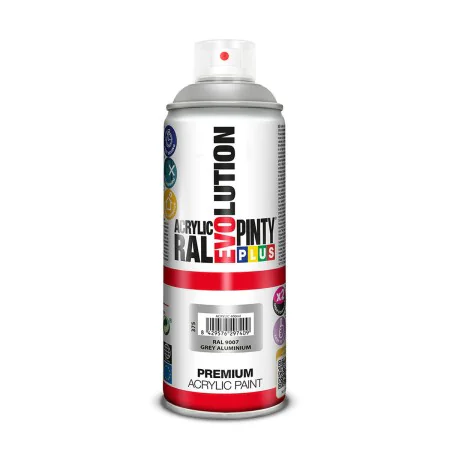 Peinture en spray Pintyplus Evolution RAL 9007 Grey aluminium 400 ml de Pintyplus, Peintures à pulvériser - Réf : S7922749, P...